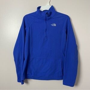 The North Face Fleece Pullover Jacket | Blue | Size Medium